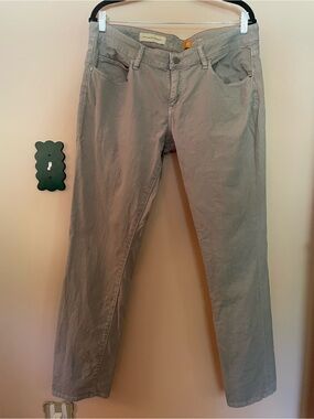 Pilcro and the Letterpress Stet Mid Rise Gray Jeans